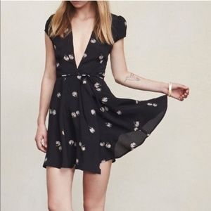 Reformation Raquel wrap dress